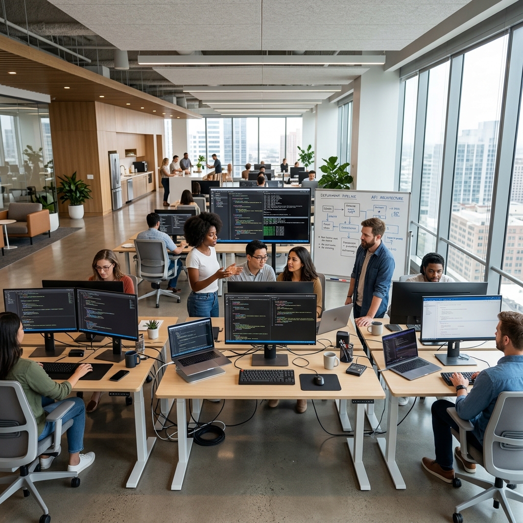 UpNext office team